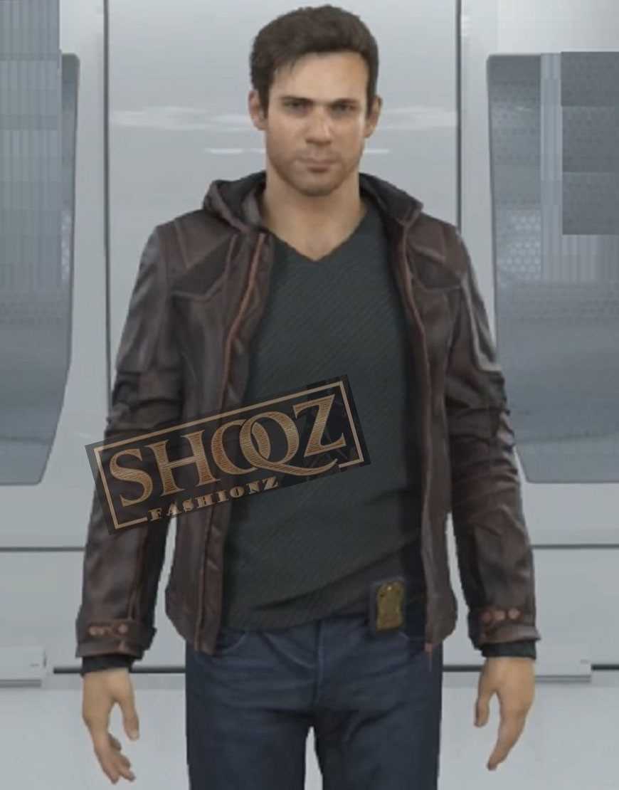 Detroit Become Human Gavin Reed Leather Jacket